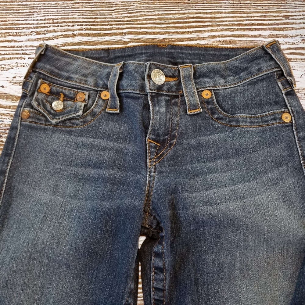 True Religion World Tour jeans 25x28 Hi-Rise Leggings